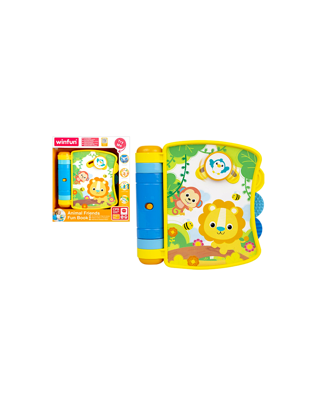 LIBRO AMICI ANIMALI ELETTRONICO WINFUN WFN000746