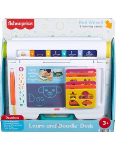 BANCO LAVAGNETTA GIOCA IMPARA  CON SCHERMO LCD E STENCIL INCLUSI FP JDL70