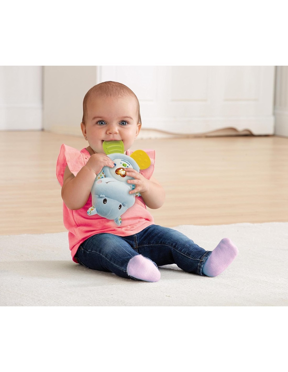 VTech Ippo - Sonaglino Massaggia Gengive per Neonati 0-24 Mesi