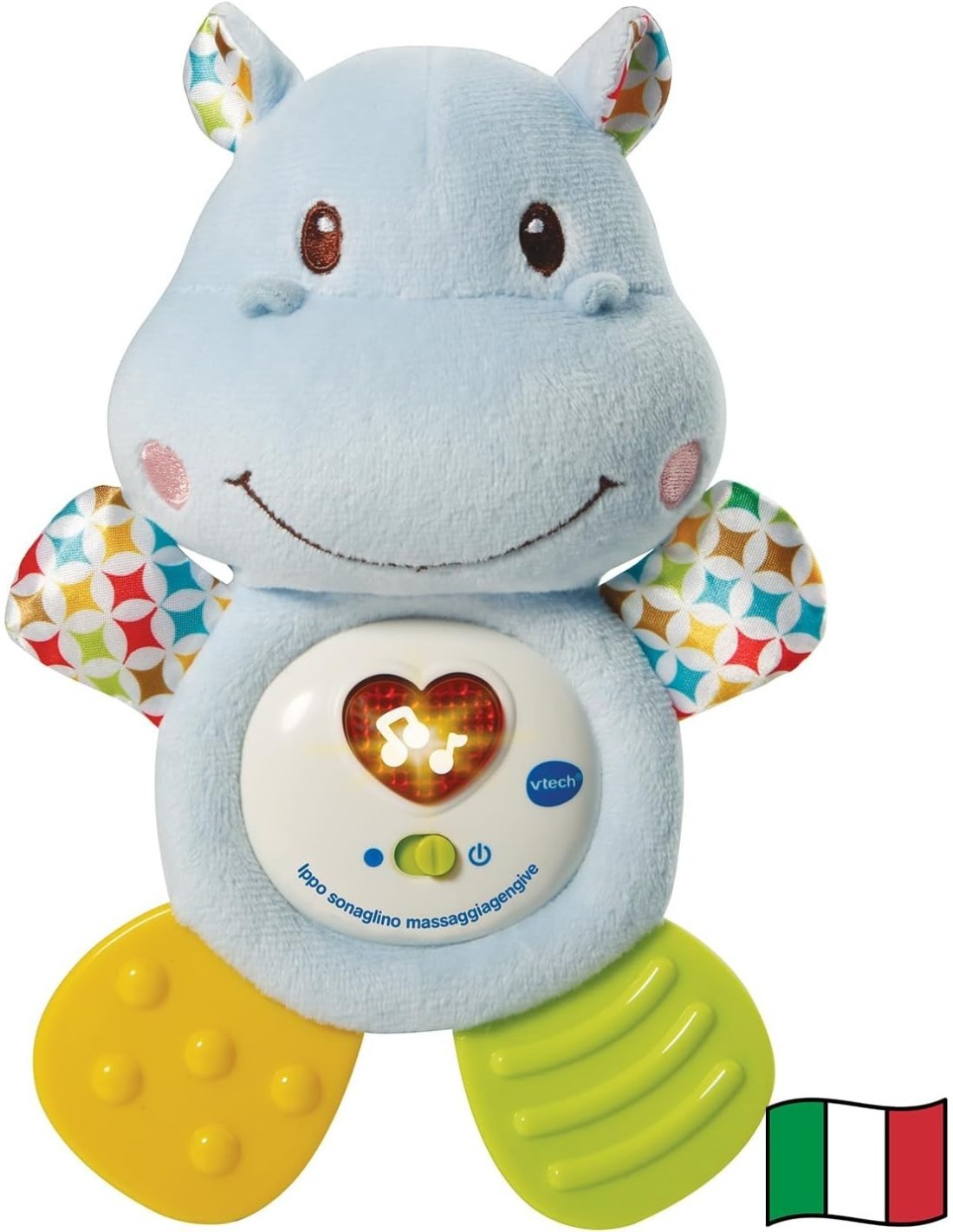 VTech Ippo - Sonaglino Massaggia Gengive per Neonati 0-24 Mesi