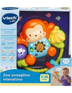VTech Zoe Sonaglino Interattivo - Gioco per Neonati 3-36 Mesi