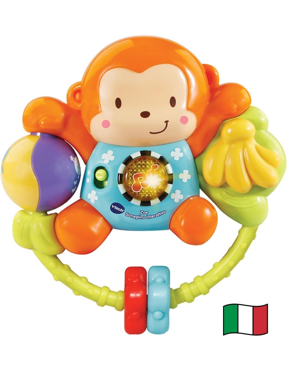 VTech Zoe Sonaglino Interattivo - Gioco per Neonati 3-36 Mesi