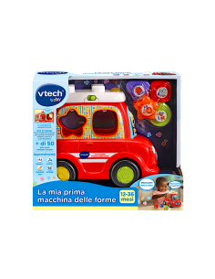 VTech La Mia Prima Macchina delle Forme - Tamburo Musicale Interattivo 12-36 Mesi