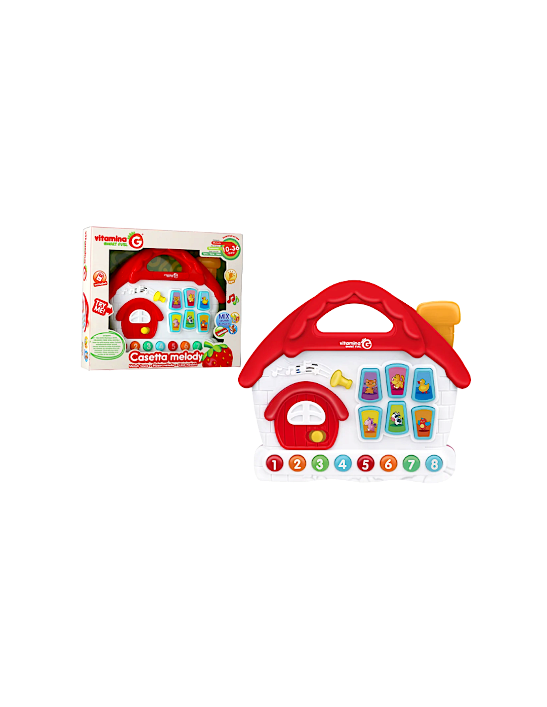 VITAM G 05634 CASETTA MUSICALE ANIMALI