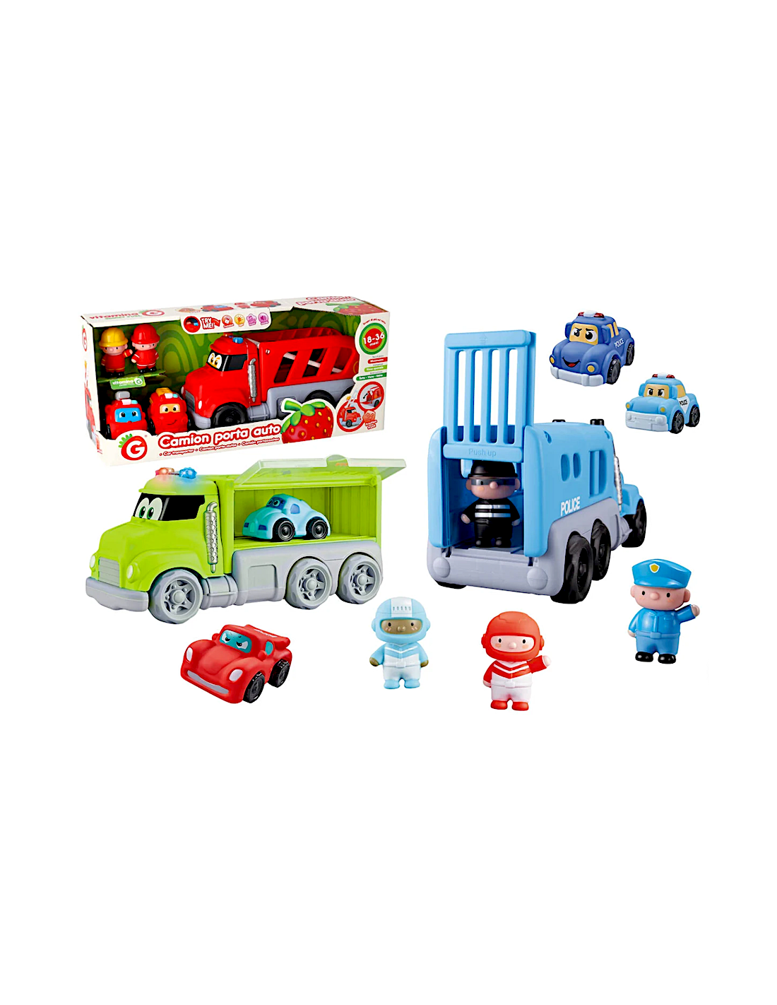 VITAM G 05638 CAMION FRIZIONE CON ACCESSORI