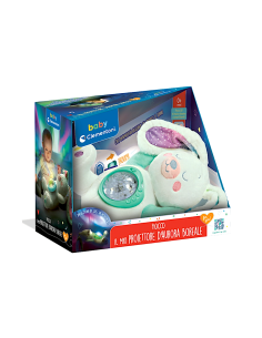 Clementoni Fiocco Proiettore Aurora Boreale peluche lepre artica bambini