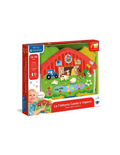 Clementoni La Fattoria Canta e Impara gioco educativo bambini animali numeri parole
