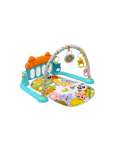 PALESTRINA, ZOO PARTY, BLU, CON PIANO, GIOCO 3 IN 1