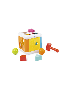 96862 GIOCO 2IN1 CUBO INCASTRA E MARTELLA