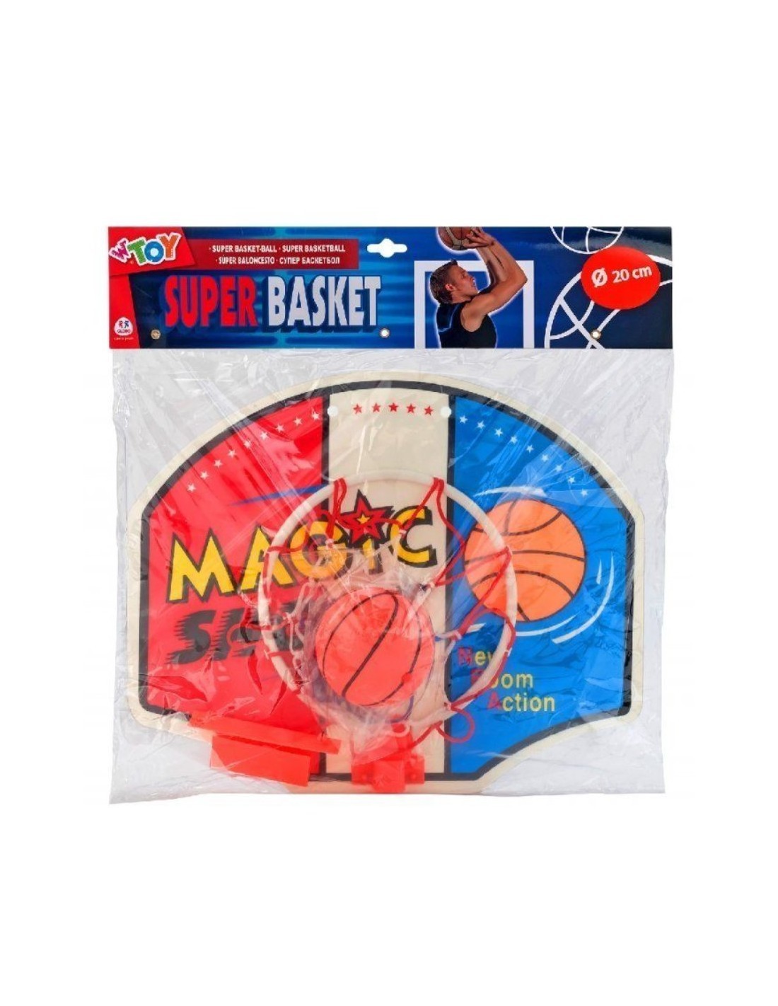 SET BASKET 36322 TABELLONE/CANESTRO CON PALLINA