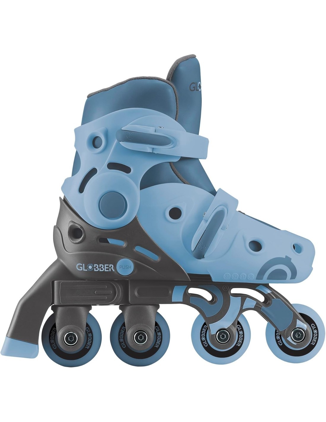 PATTINI DA APPRENDIMENTO BLU 2IN1 TAGLIA 30-33