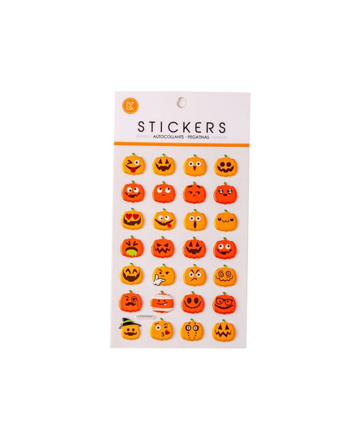 BLISTER STICKERS 09367 IN RILIEVO