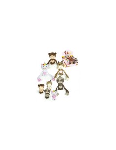 PELUCHE 24379 LOLLINK ANIMALI ASSORT su TreG Ingrosso