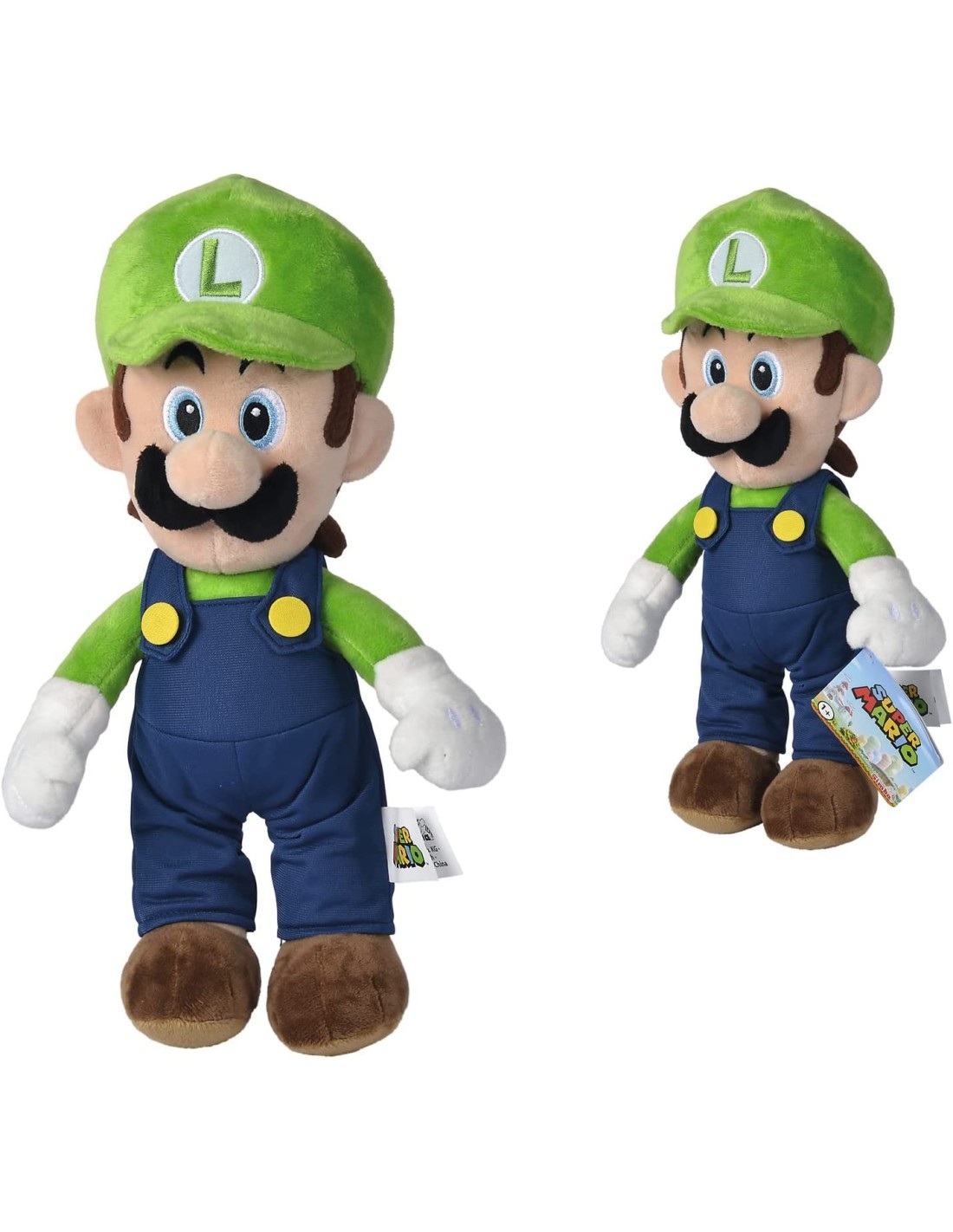 SUPERMARIO 109231011 LUIGI PELUCHE 30CM su TreG Ingrosso