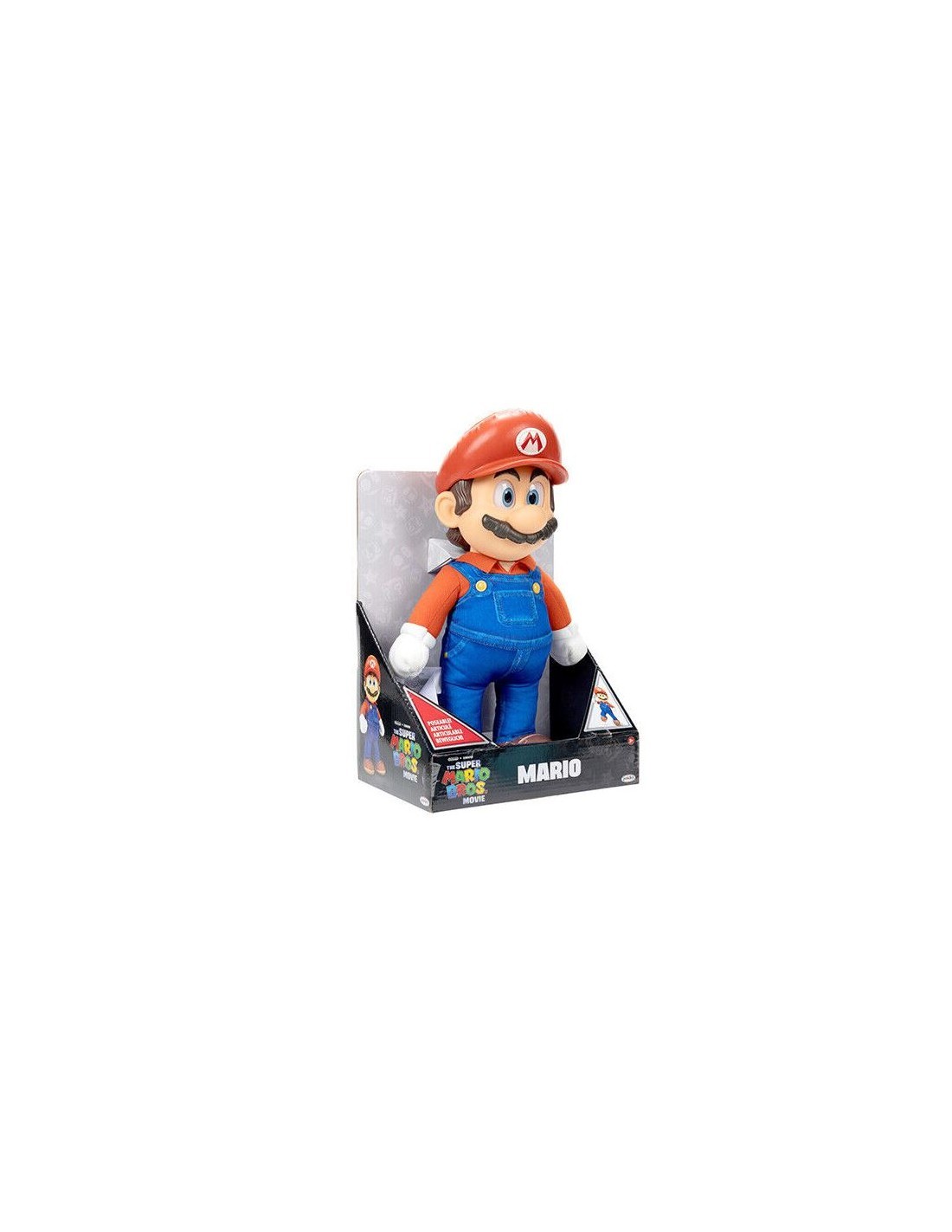 SUPERMARIO 417264 MARIO PELUCHE 38CM ARTICOLATO su TreG Ingrosso