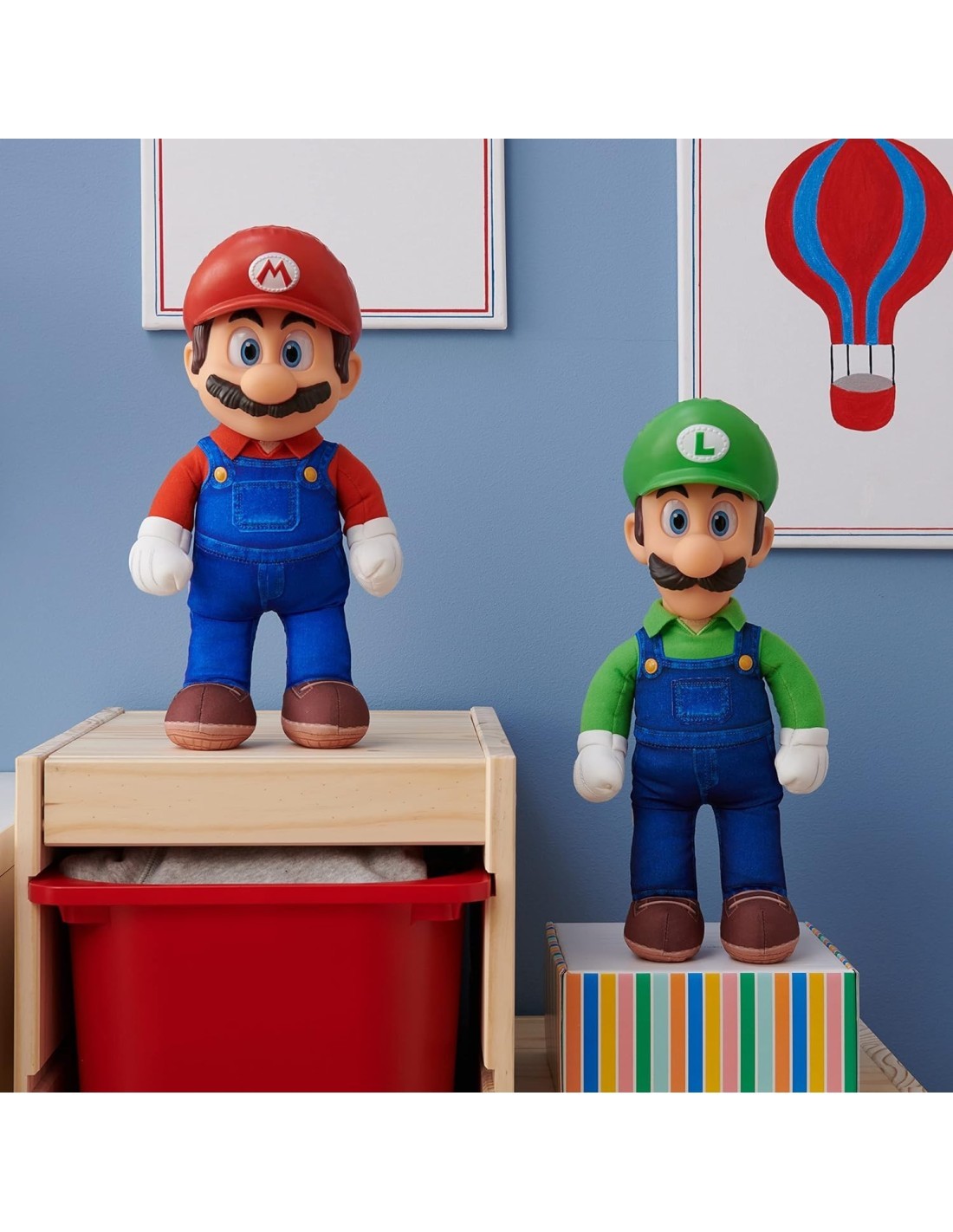 SUPERMARIO 417264 MARIO PELUCHE 38CM ARTICOLATO su TreG Ingrosso