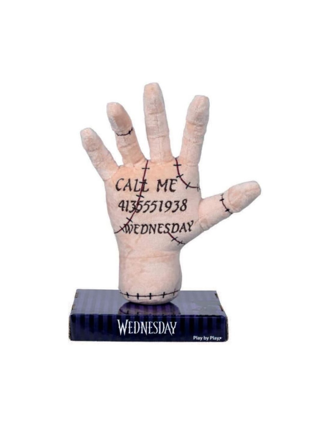 Wednesday Mano Peluche 28 cm, 3 Modelli Assortiti, Ispirato alla Serie Netflix