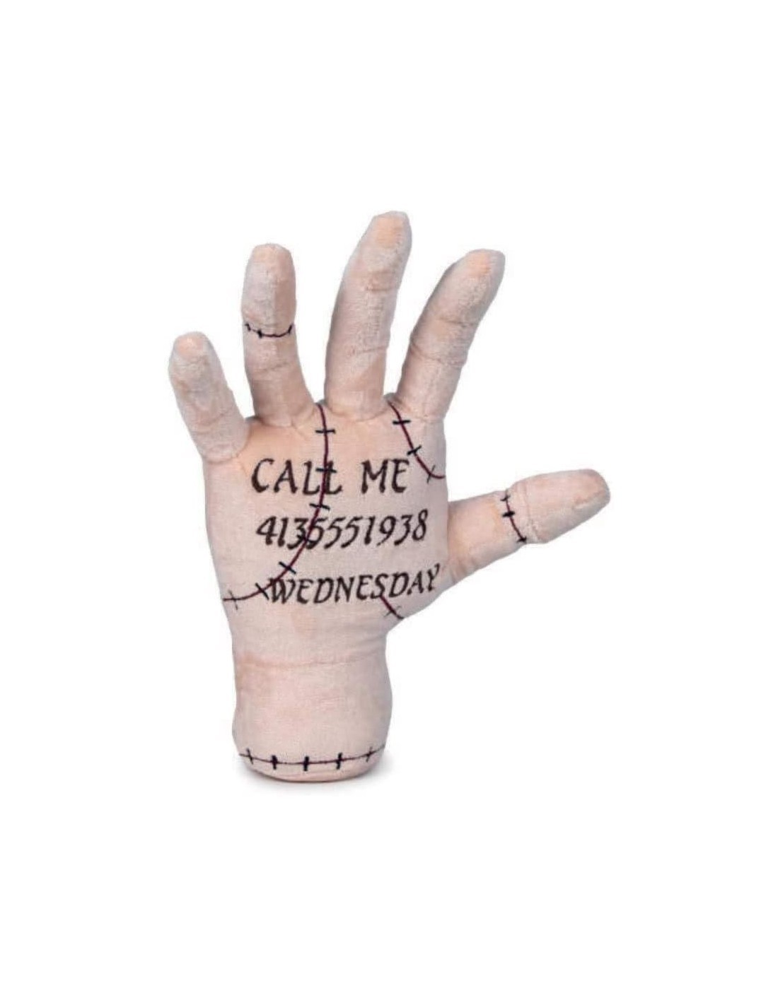 Wednesday Mano Peluche 28 cm, 3 Modelli Assortiti, Ispirato alla Serie Netflix