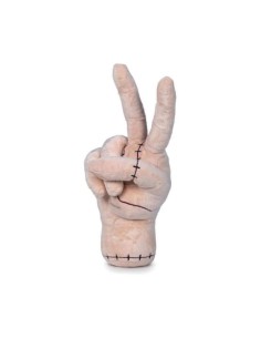 Wednesday Mano Peluche 28 cm, 3 Modelli Assortiti, Ispirato alla Serie Netflix