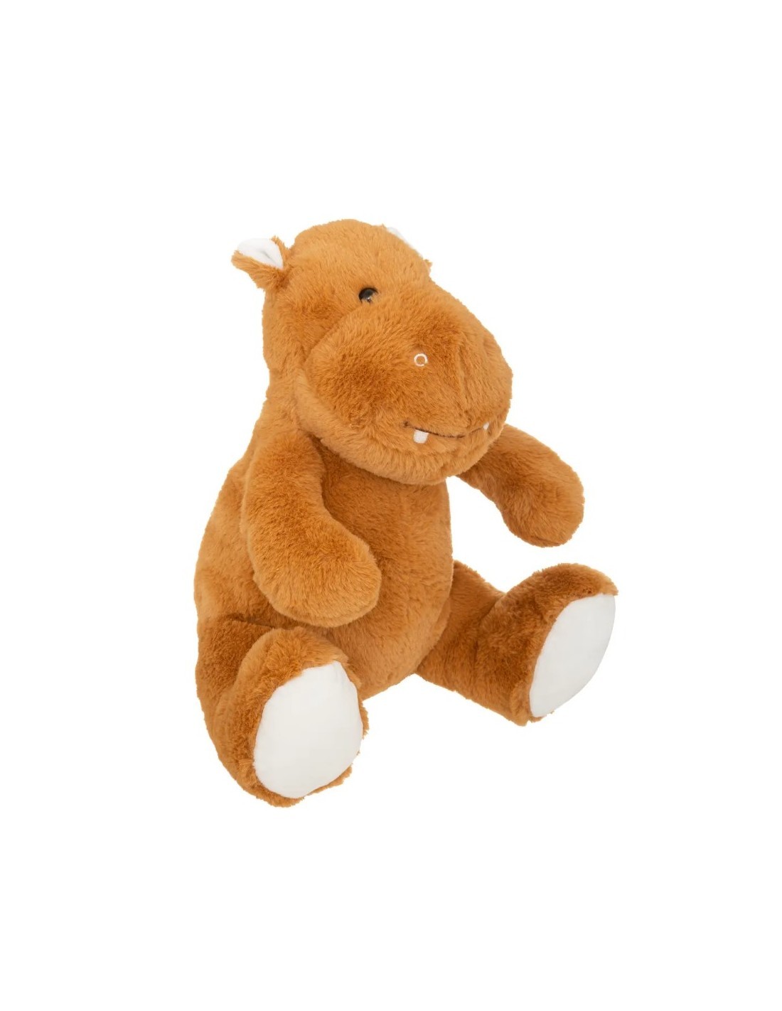 PELUCHE 193979 IPPOPOTAMO H30CM MARRONE