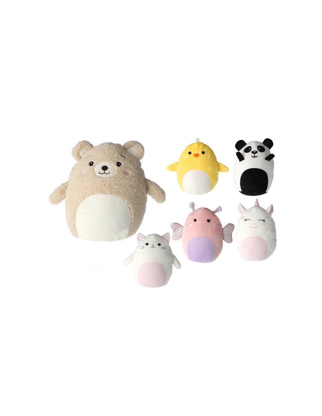 PELUX 83415 CUSCINO ANIMALI 30CM ASSORTITO