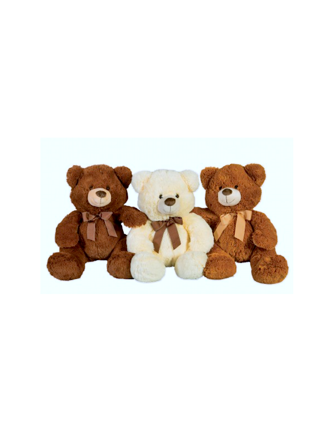 PELUCHE 09901 ORSO 60CM COLORI ASSORTITI
