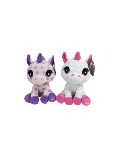 BABY UNICORN 43529 PELUCHE UNICORNO 20CM GLOW IN THE DARK
