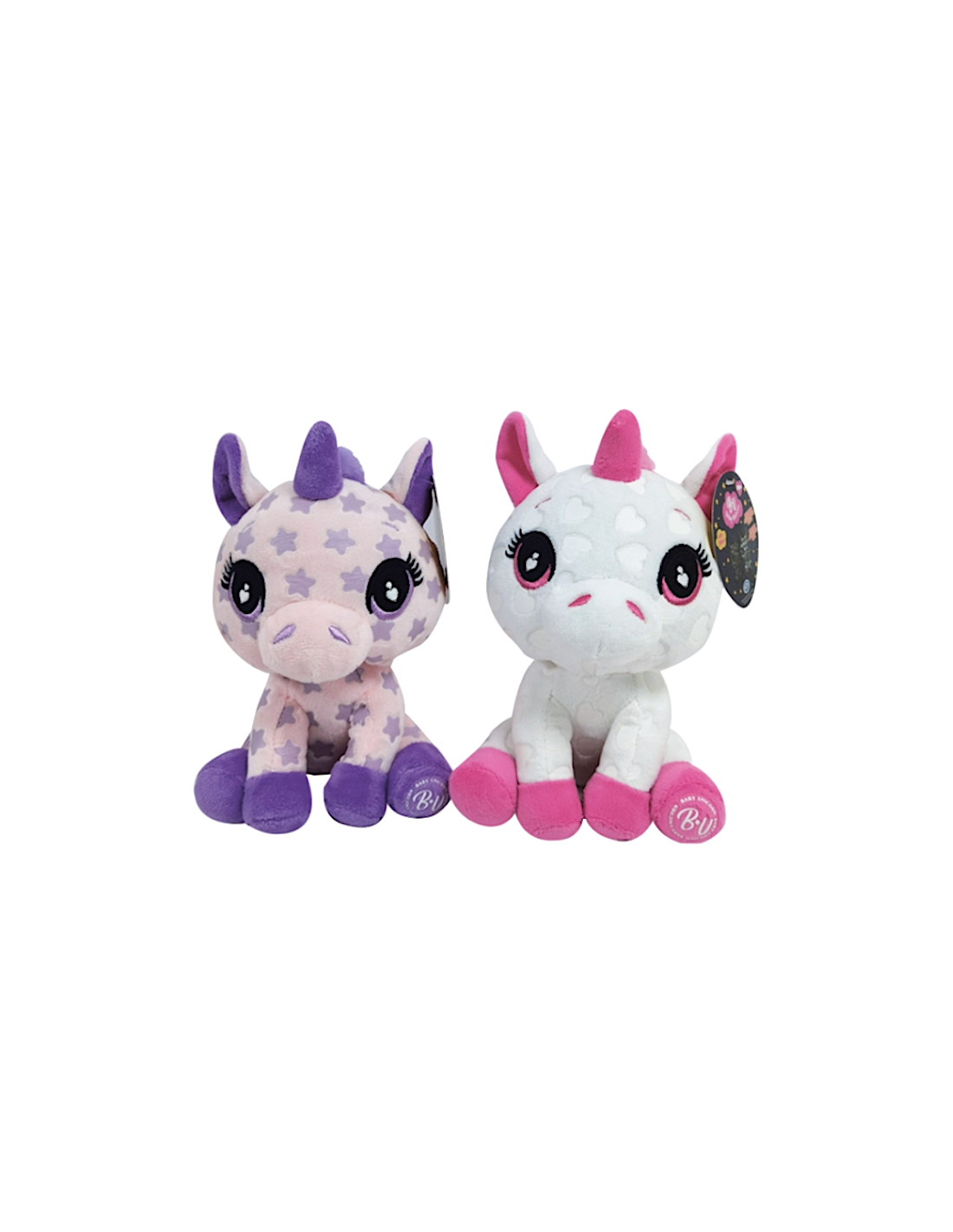 BABY UNICORN 43529 PELUCHE UNICORNO 20CM GLOW IN THE DARK