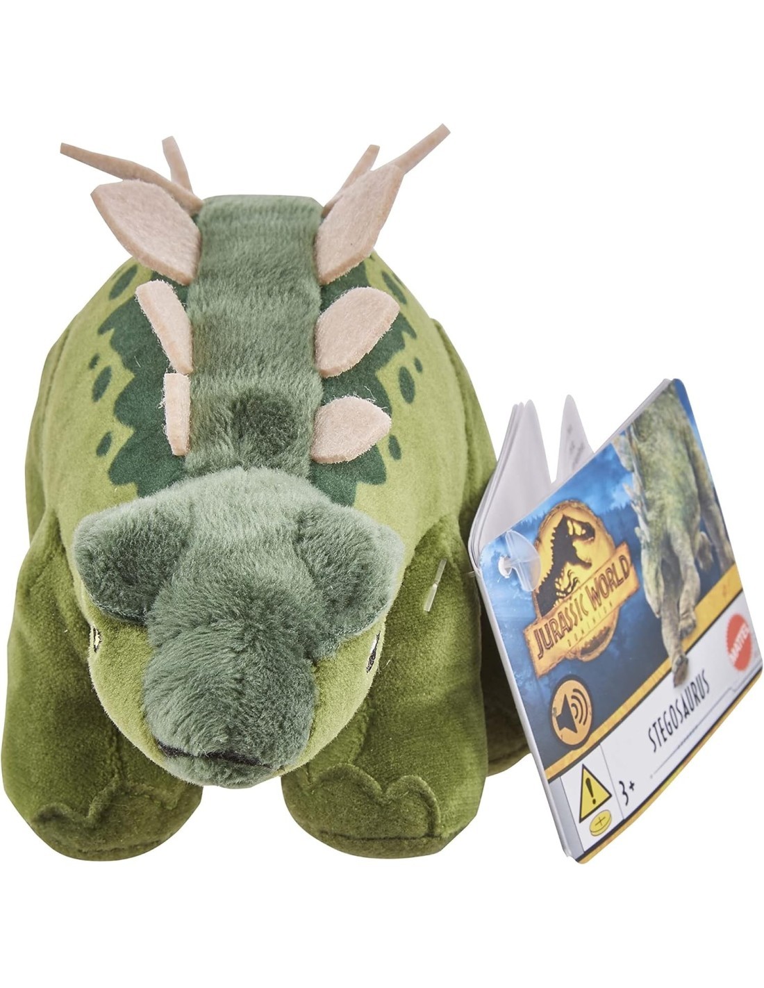 JURASSIC WORLD  PELUCHE DINOSAURO SONORO ASSORTITO HHB30