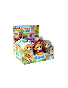 PELUCHE, ANIMALI, 18CM, MORBIDI, ASSORTITIO, PELUX 83000, BAMBINI 0+, IDEA REGALO