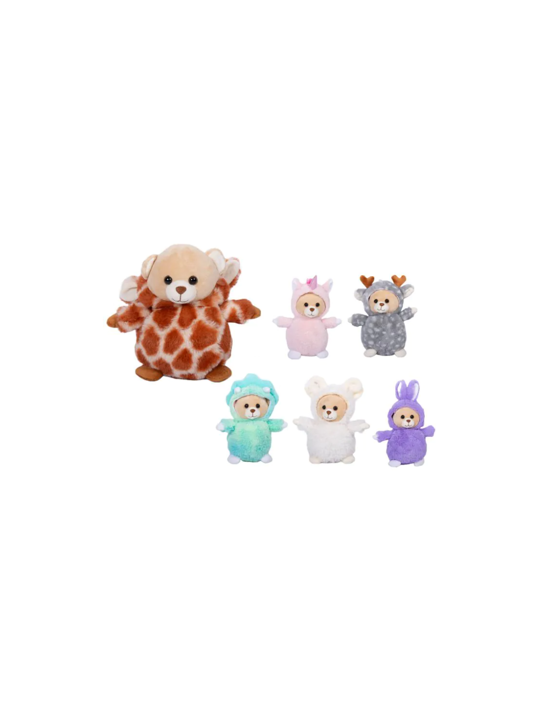 PELUCHE, ANIMALI, 18CM, MORBIDI, ASSORTITIO, PELUX 83000, BAMBINI 0+, IDEA REGALO