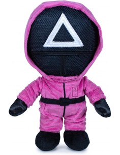 SQUID GAME PELUCHE GUARDIA 28CM ASSORTITO 3 MODELLI