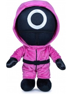 SQUID GAME PELUCHE GUARDIA 28CM ASSORTITO 3 MODELLI