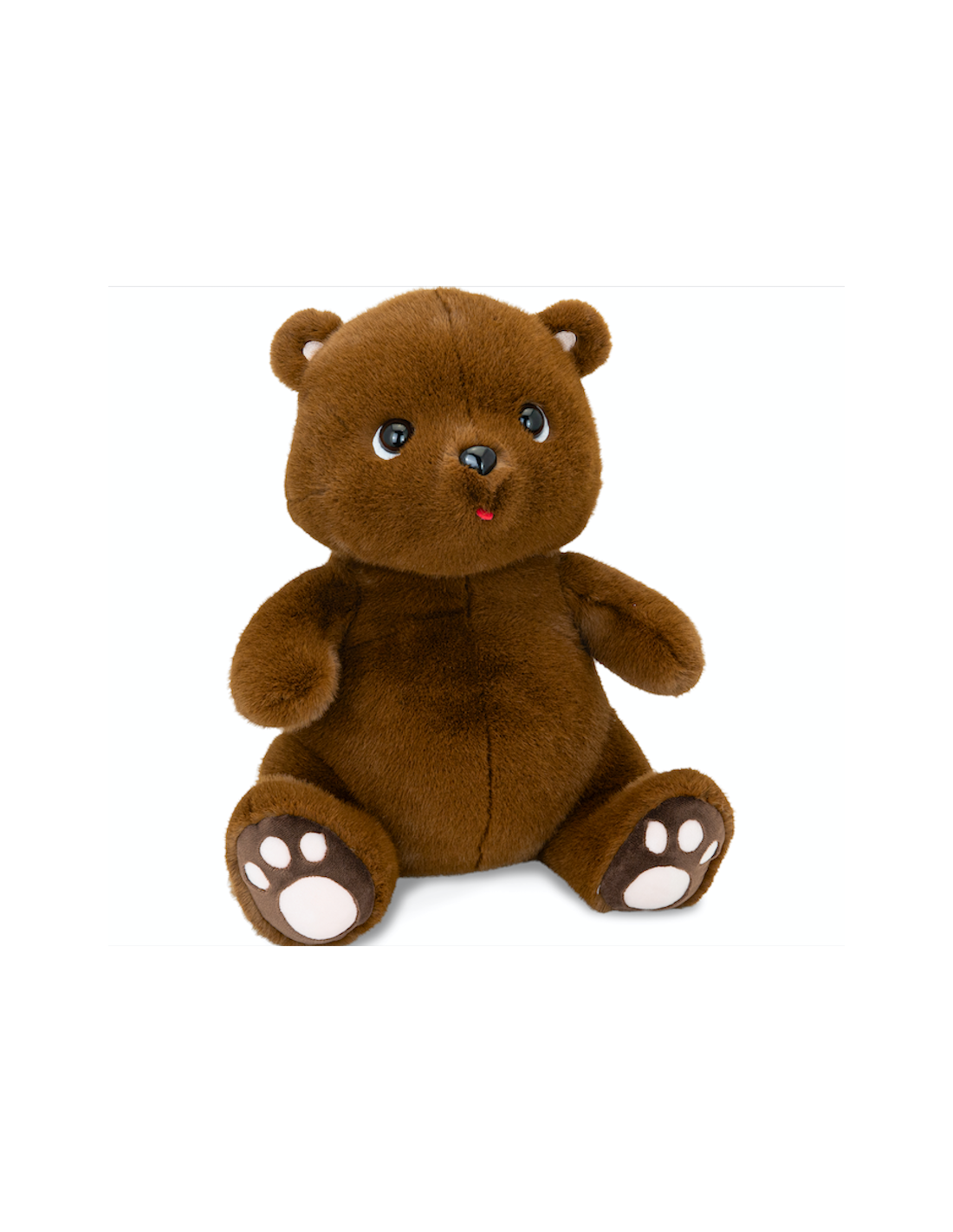 NICE GOOD - PELUCHE ORSETTO 42CM MARRONE