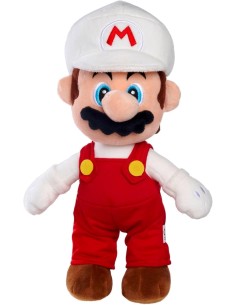 SUPERMARIO  FIRE MARIO PELUCHE 30CM 2