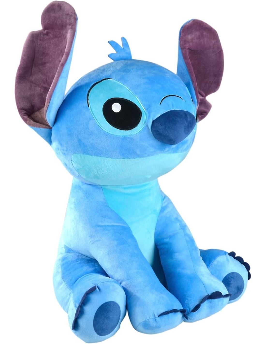 STITCH PELUCHE SEDUTO 60CM, IDEA REGALO DISNEY