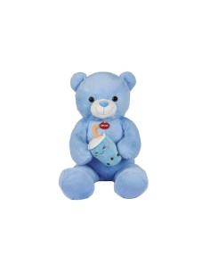 PELUCHE ORSO AZZURRO 80CM CON BUBBLE TEA 2