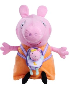 PEPPA PIG PELUCHE MAMMMA 33CM, MORBIDO, GIOCATTOLO PRIMA INFANZIA 2