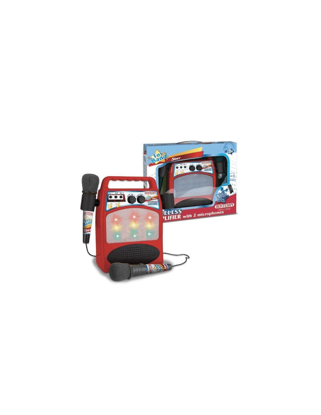 KARAOKE 425030 SOUND BOX CON 2 MICROFONI su TreG Ingrosso