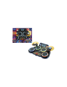 VTech Kidi DJ Drums - Batteria Elettronica Interattiva per Bambini 6+ Anni