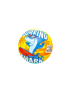 PALLONE 26077 SURFING SHARK BIO 220 SGONFIO
