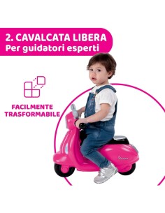 VESPA PRIMAVERA ROSA CHICCO su TreG Ingrosso