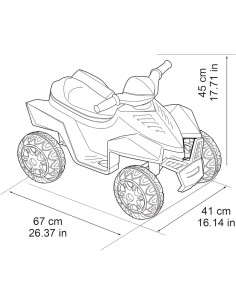 QUAD RACY 6V 11252 su TreG Ingrosso