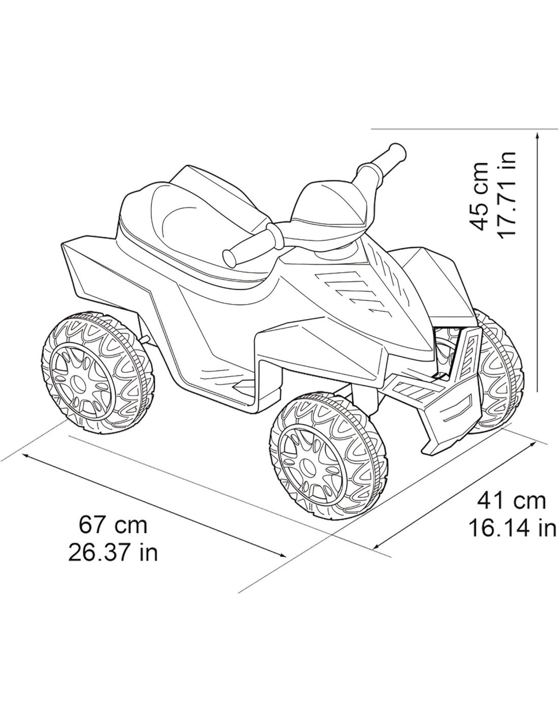 QUAD RACY 6V 11252 su TreG Ingrosso