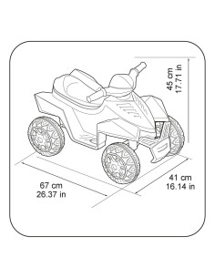 QUAD RACY ROSA 6V 11422 su TreG Ingrosso