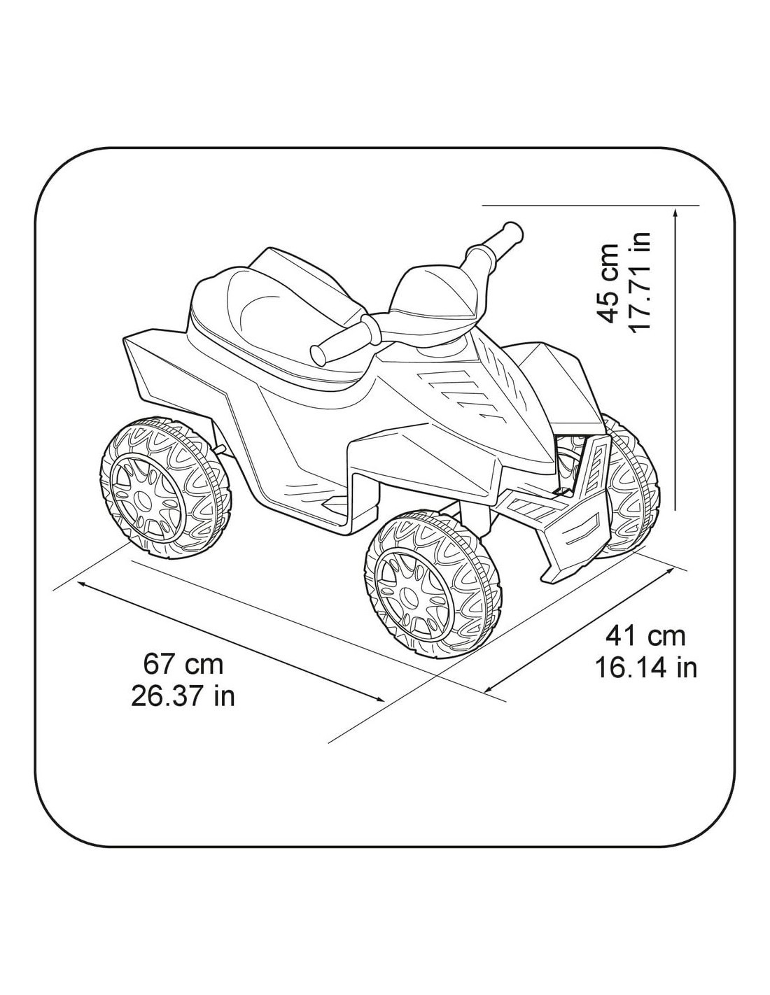 QUAD RACY ROSA 6V 11422 su TreG Ingrosso