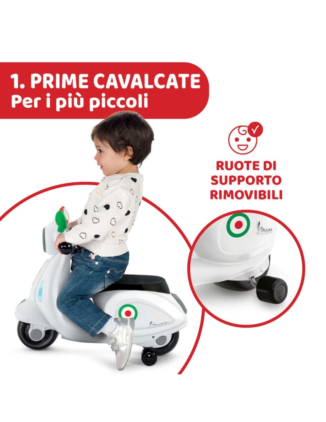 VESPA PRIMAVERA ITALIA CHICCO su TreG Ingrosso