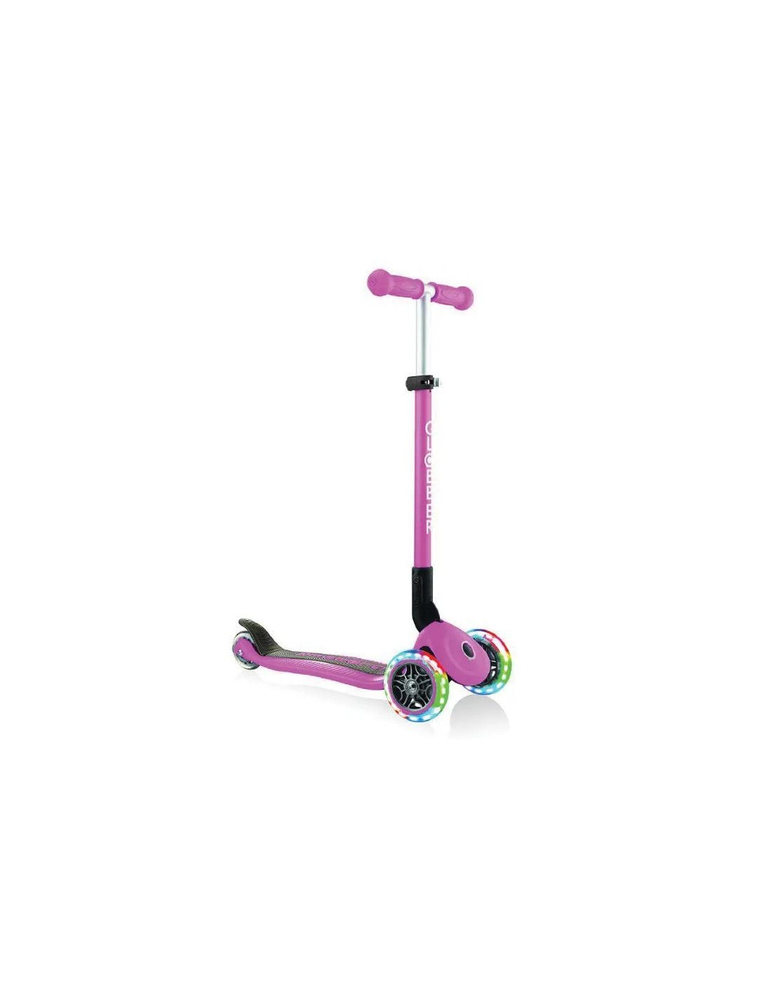 MONOPATTINO 432110 TRE RUOTE NEON ROSA su TreG Ingrosso