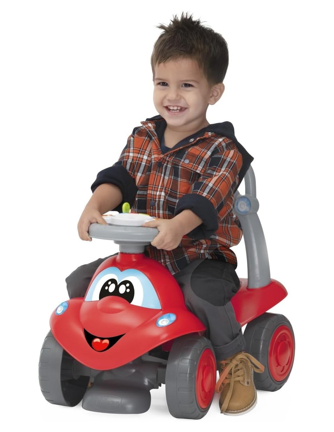 Chicco Cubo Incastra e Martella 2 in 1, Giocattolo Educativo Bambini , Multiattività, 4 Forme Geometriche, 2 Sfere, Martello