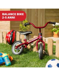 Chicco Balance Bike, Bicicletta Senza Pedali , Sella Manubrio Regolabili, Ultraleggero e Resistente, Pneumatici no Gonfiaggio